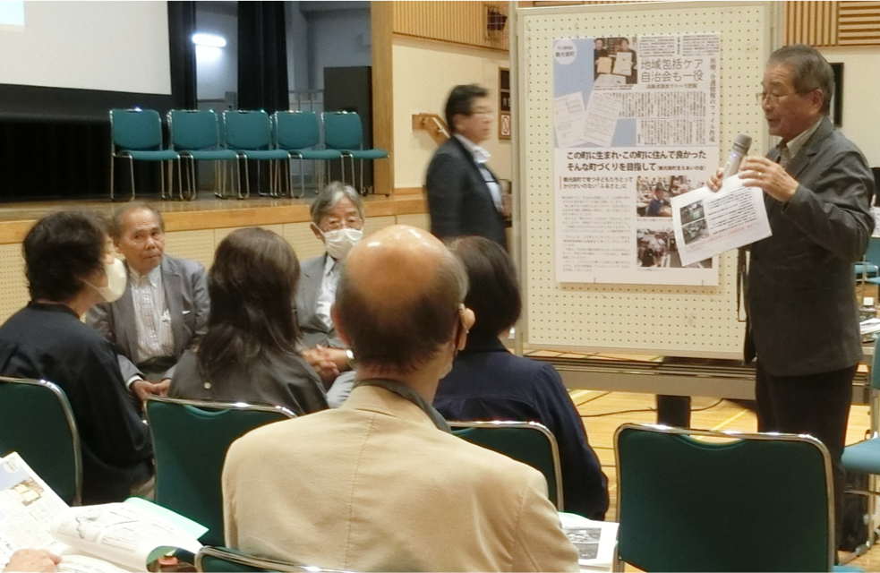 地域でのサロン活動や発表会の様子