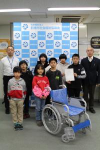 前橋少年剣士会武神館道場錬成大会車いすを贈る会様