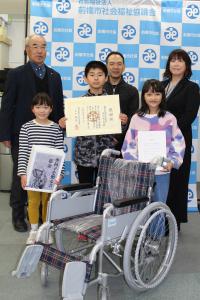 前橋少年剣士会武神館道場錬成大会車いすを贈る会様